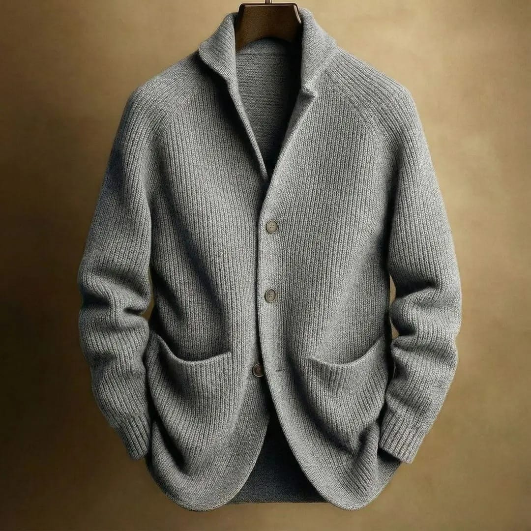 Louis  Wool Cardigan