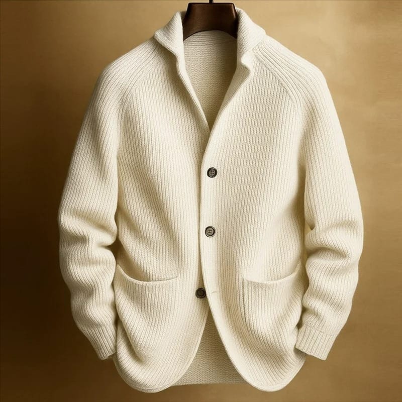 Louis  Wool Cardigan