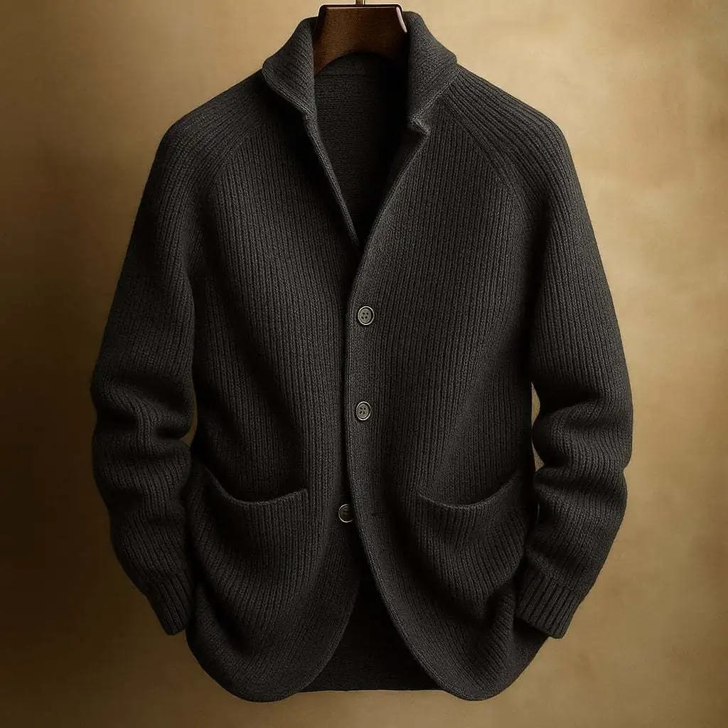 Louis  Wool Cardigan