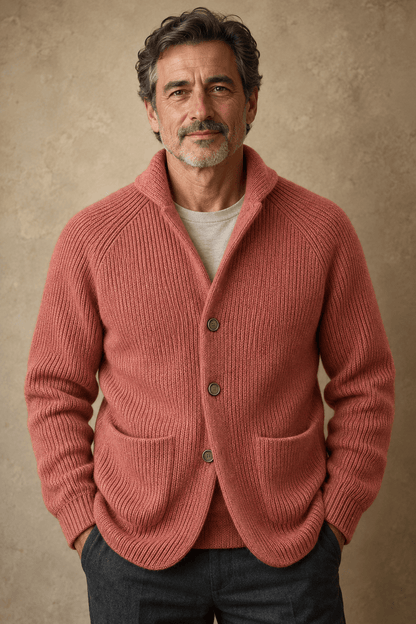 Louis  Wool Cardigan