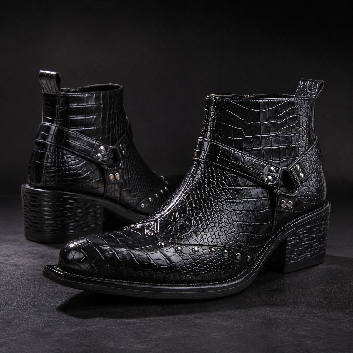 Calloway Buckle Boots