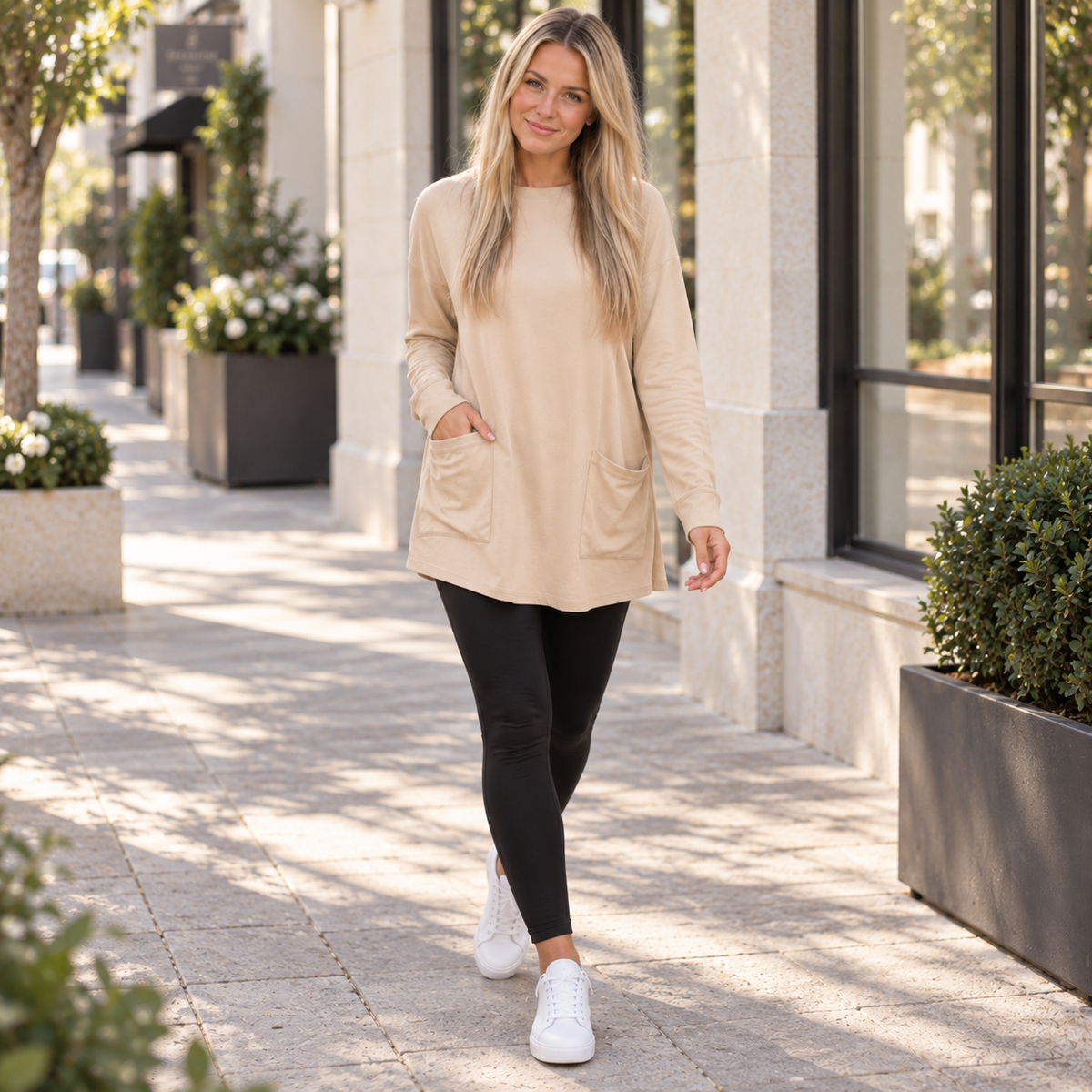 Crewneck Sweatshirt Dress