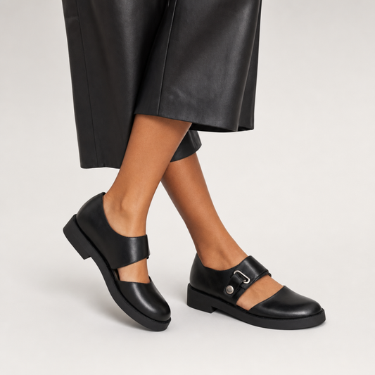 Elegant Ankle-Strap Flat