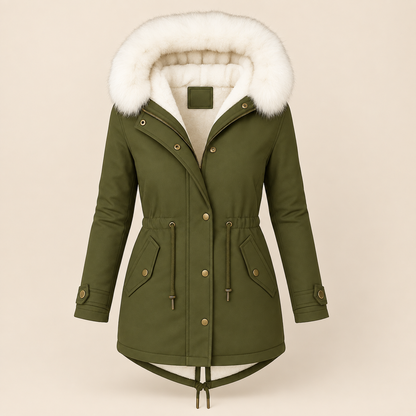 Albane | Elegant Long Winter Parka