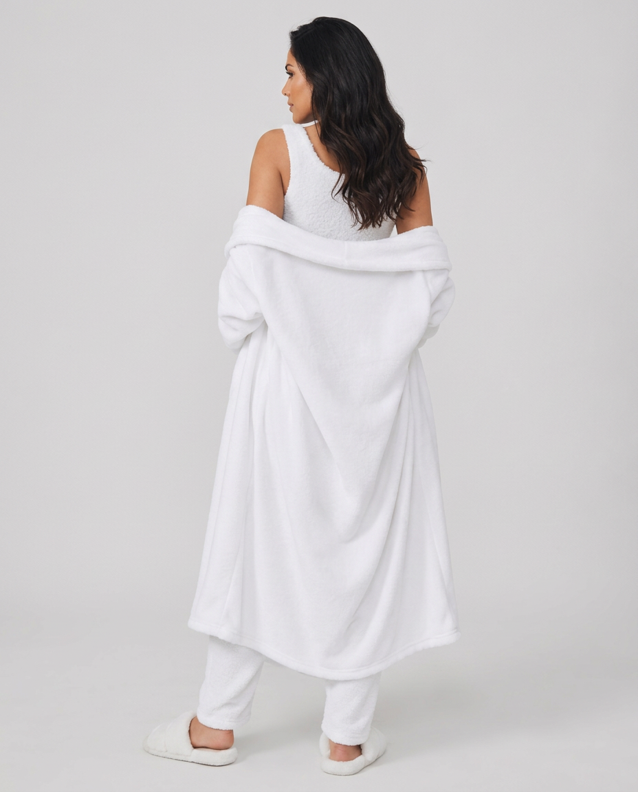 Priya | Three-Piece Plush Fleece Lounge Set