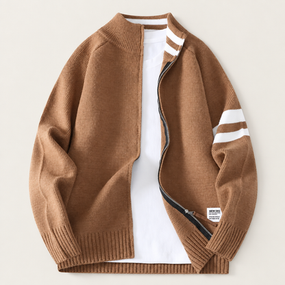 Arlo Striped Knit Cardigan