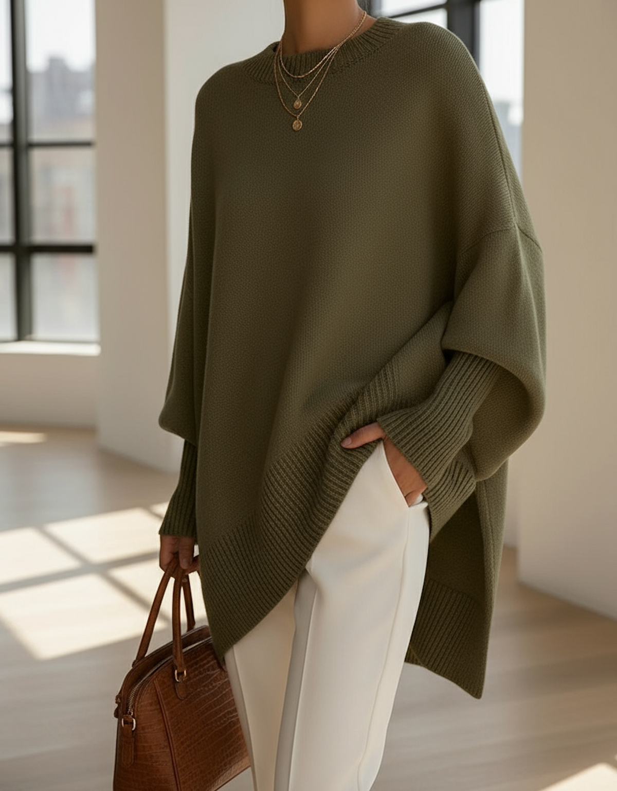 Delvani | Oversized Wool Jumper