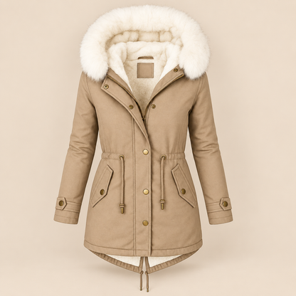 Albane | Elegant Long Winter Parka