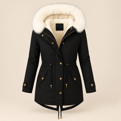 Albane | Elegant Long Winter Parka