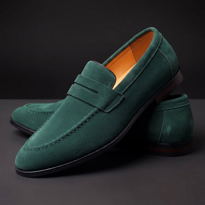 Giovano Suede Loafers