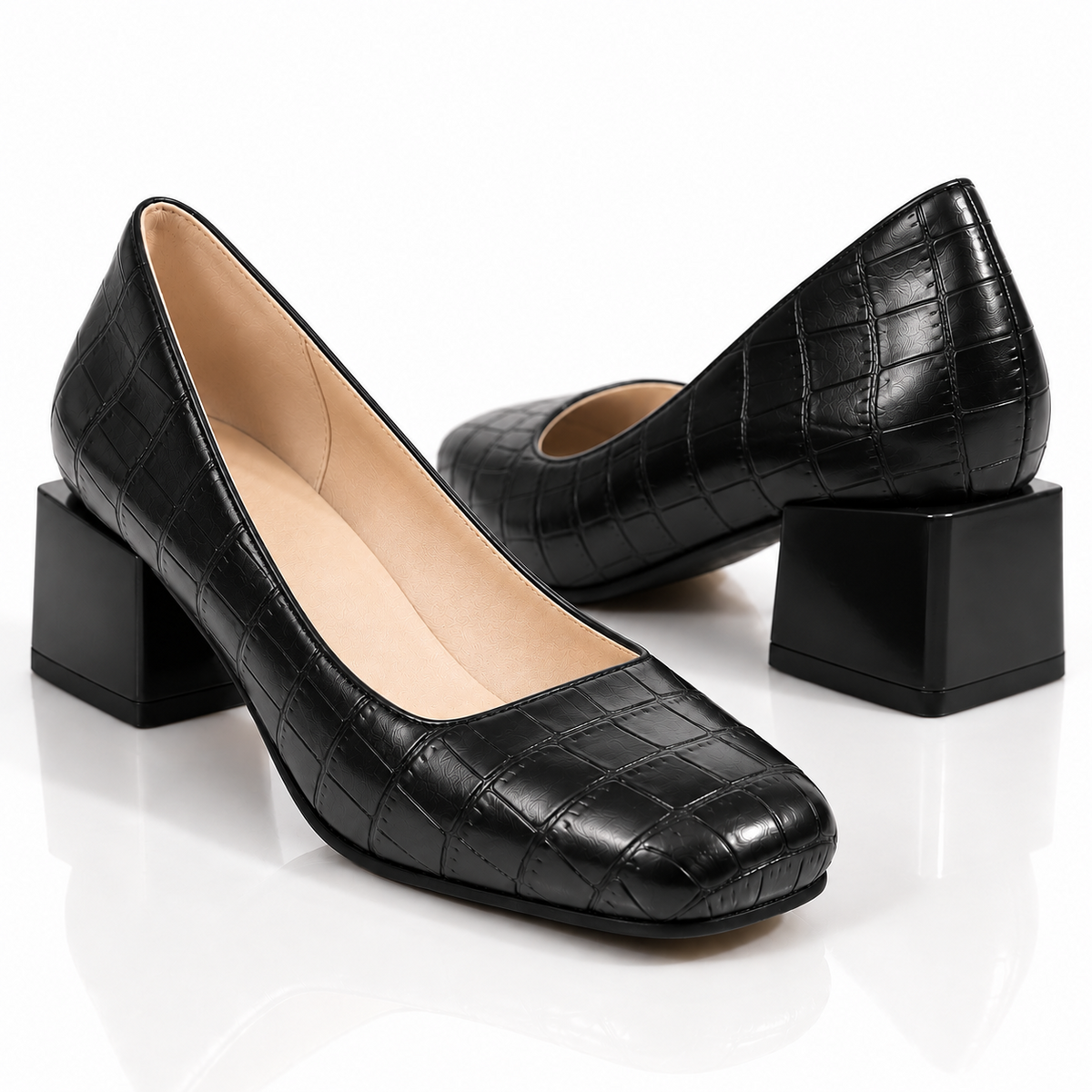 Mayfair Block Heel Pumps
