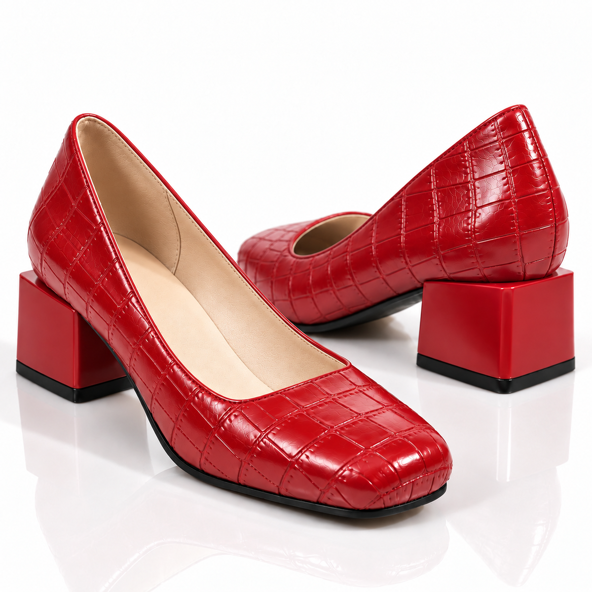 Mayfair Block Heel Pumps
