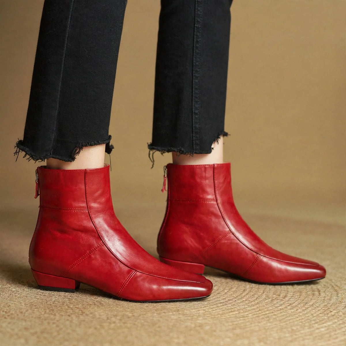 Grena Genuine Leather Boots