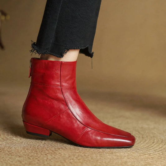 Grena Genuine Leather Boots