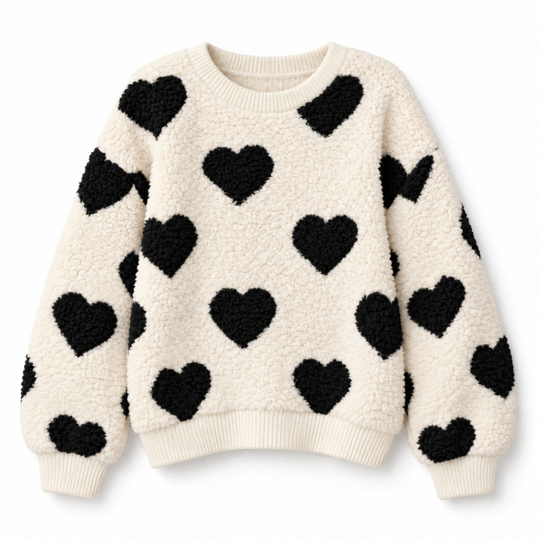 Teddy Heart Sweater