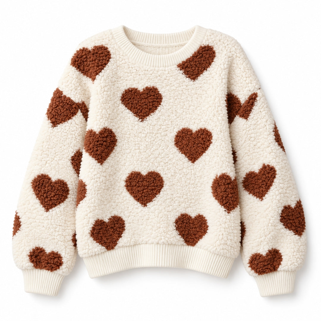 Teddy Heart Sweater