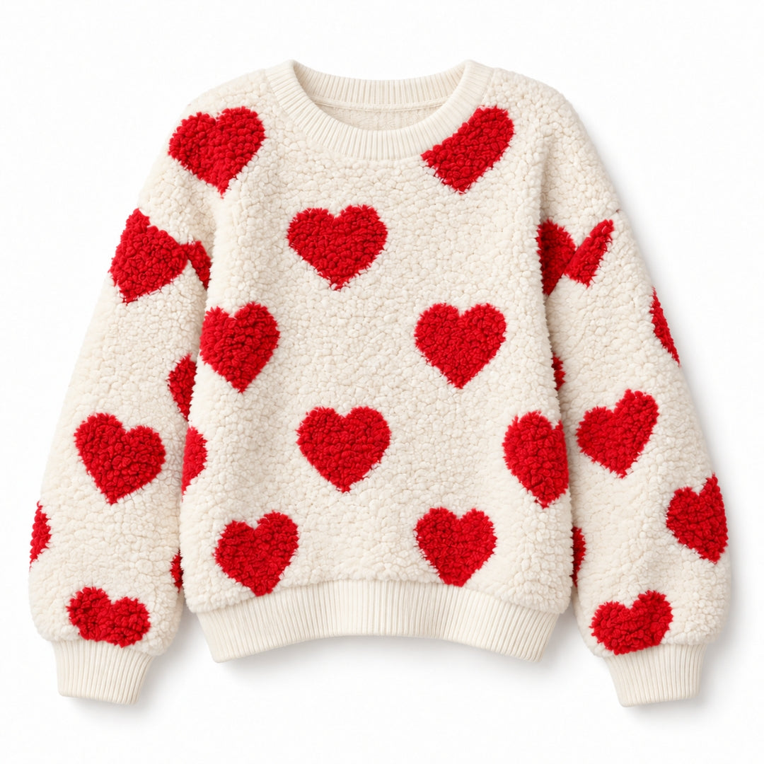Teddy Heart Sweater